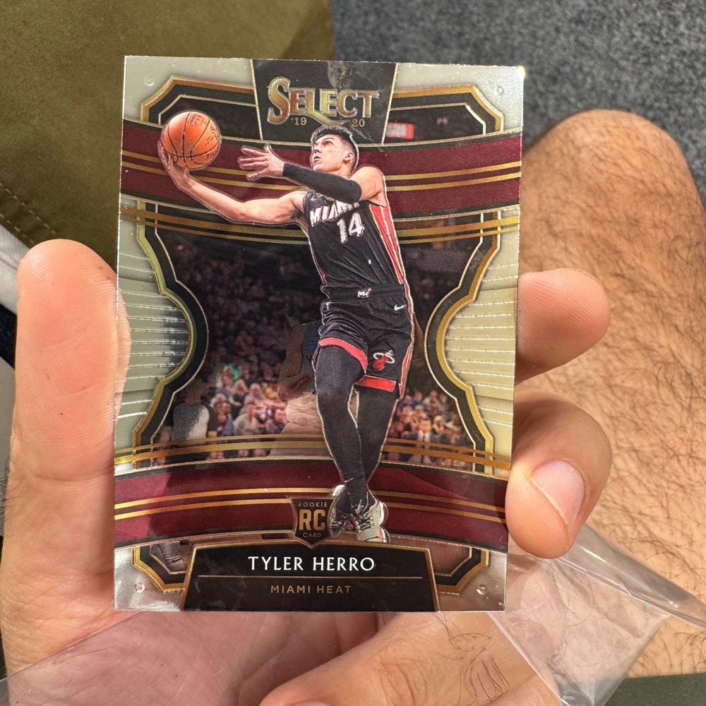 Panini Trading Card Tyler Herro OS 2019-20 Select Concourse RC #63 Miami Heat